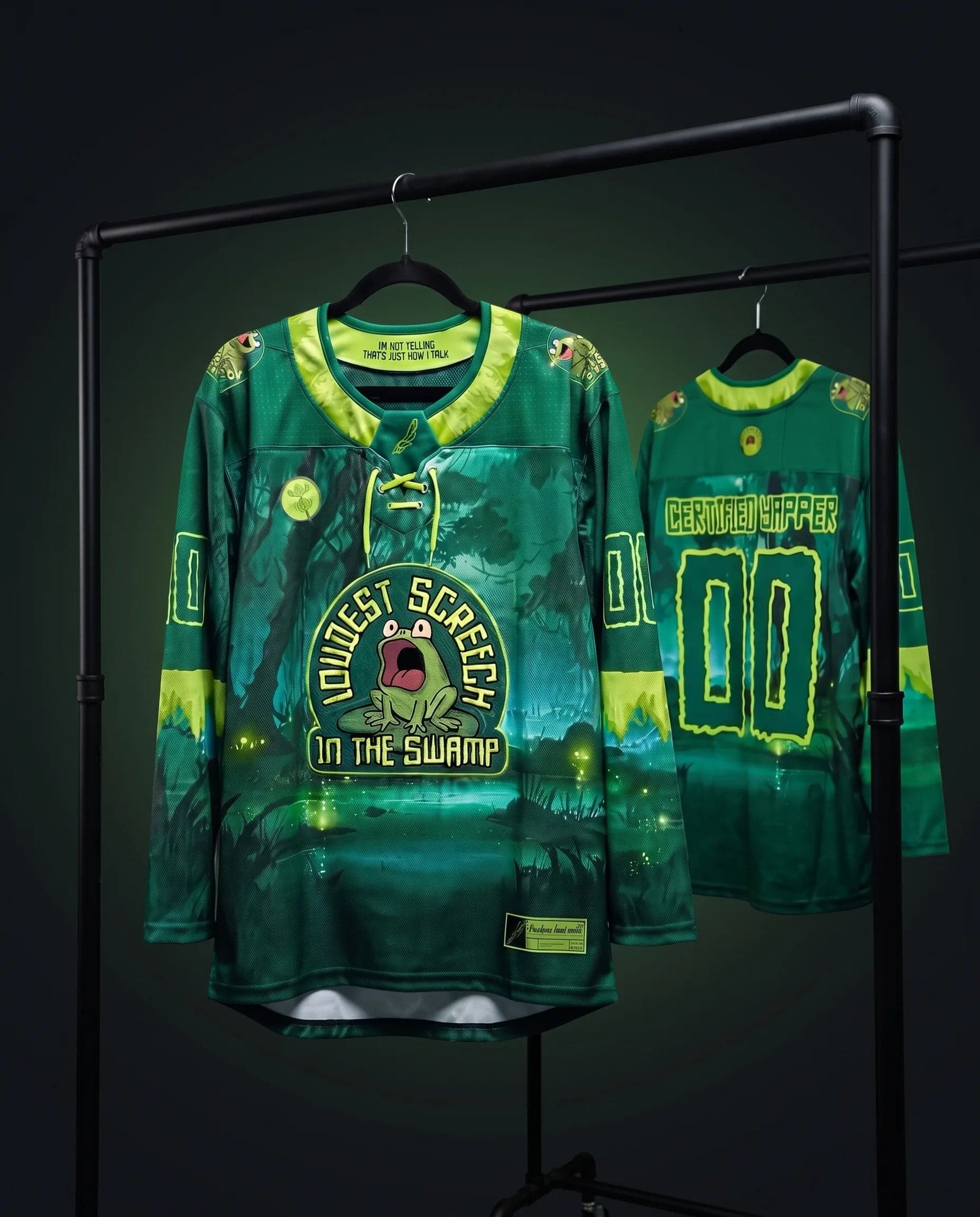 Certified Yapper Hockey Jersey