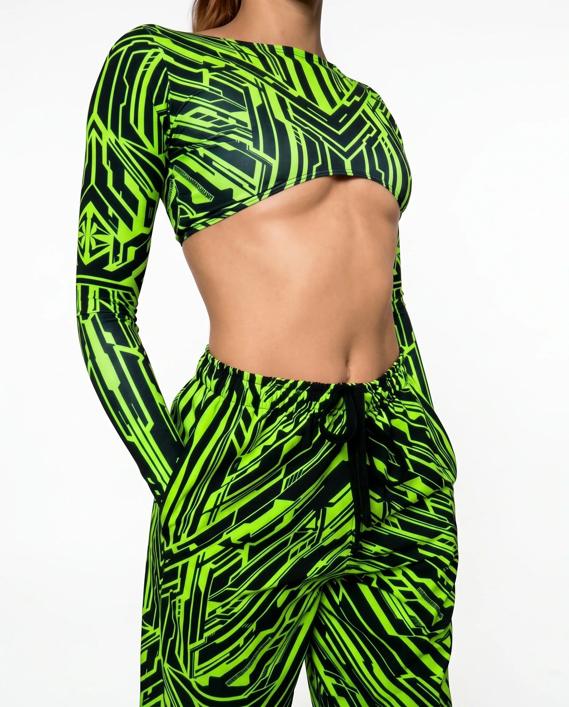 Techtronix Long Sleeve Teaser Top