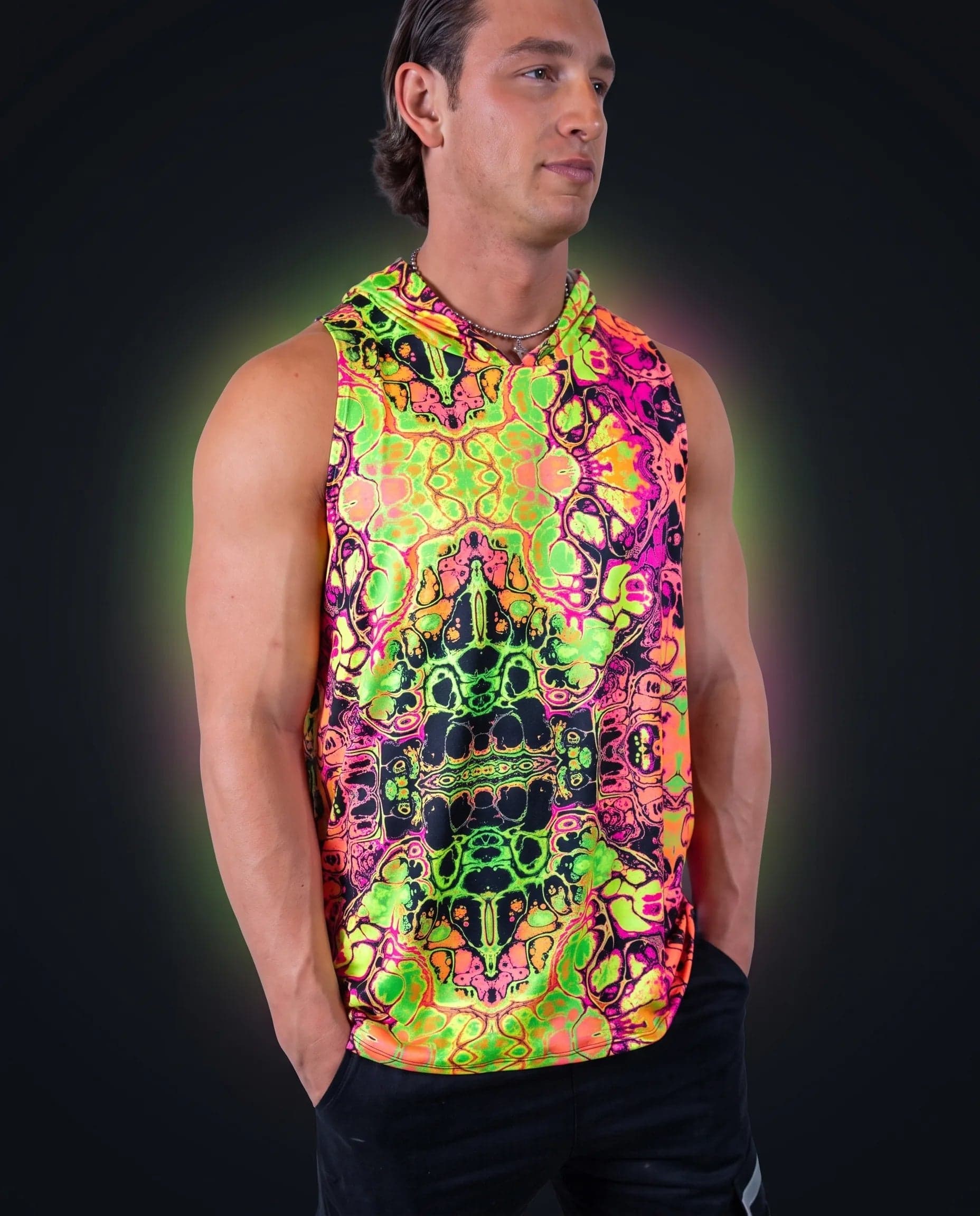 Intensity Mens Tank Top with Hood