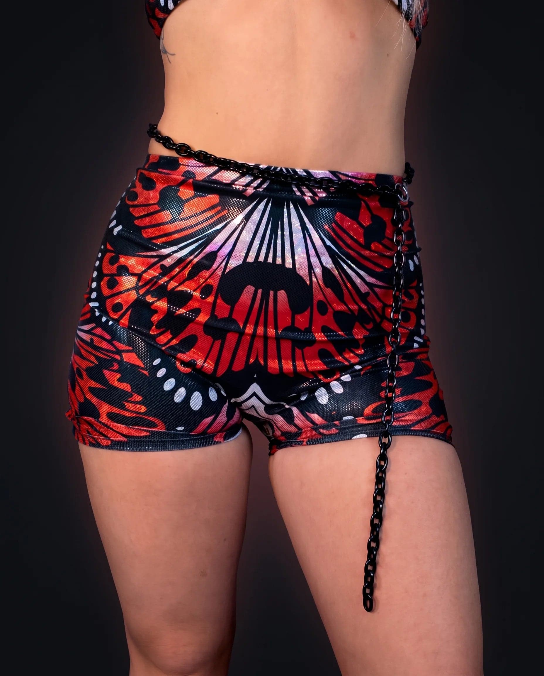 Lacewing High Waist Shorts