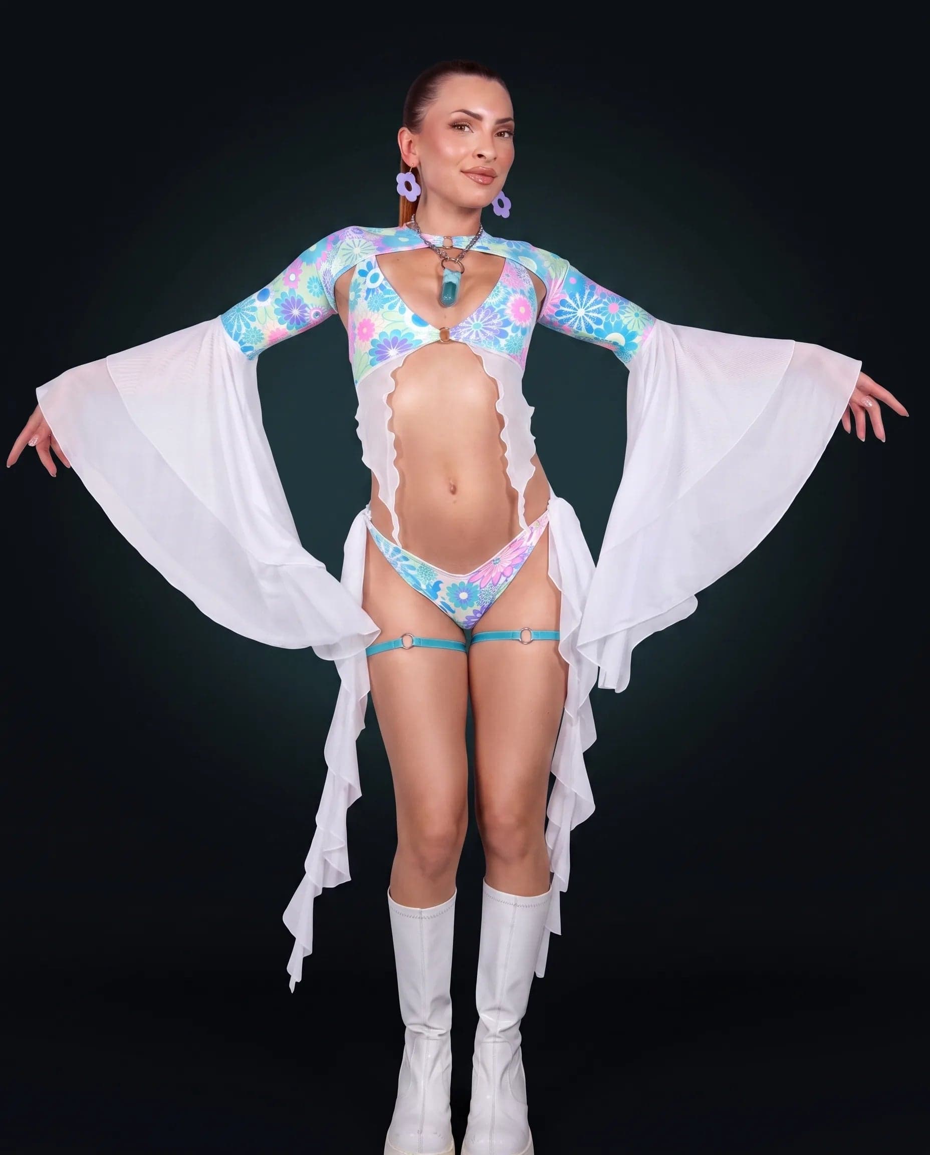 Retro Bloom Nymph Sleeves