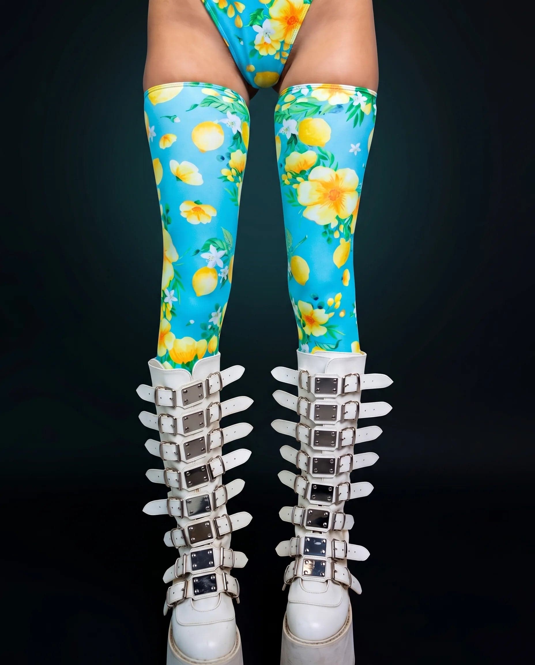 Lemon Drop Leg Sleeves