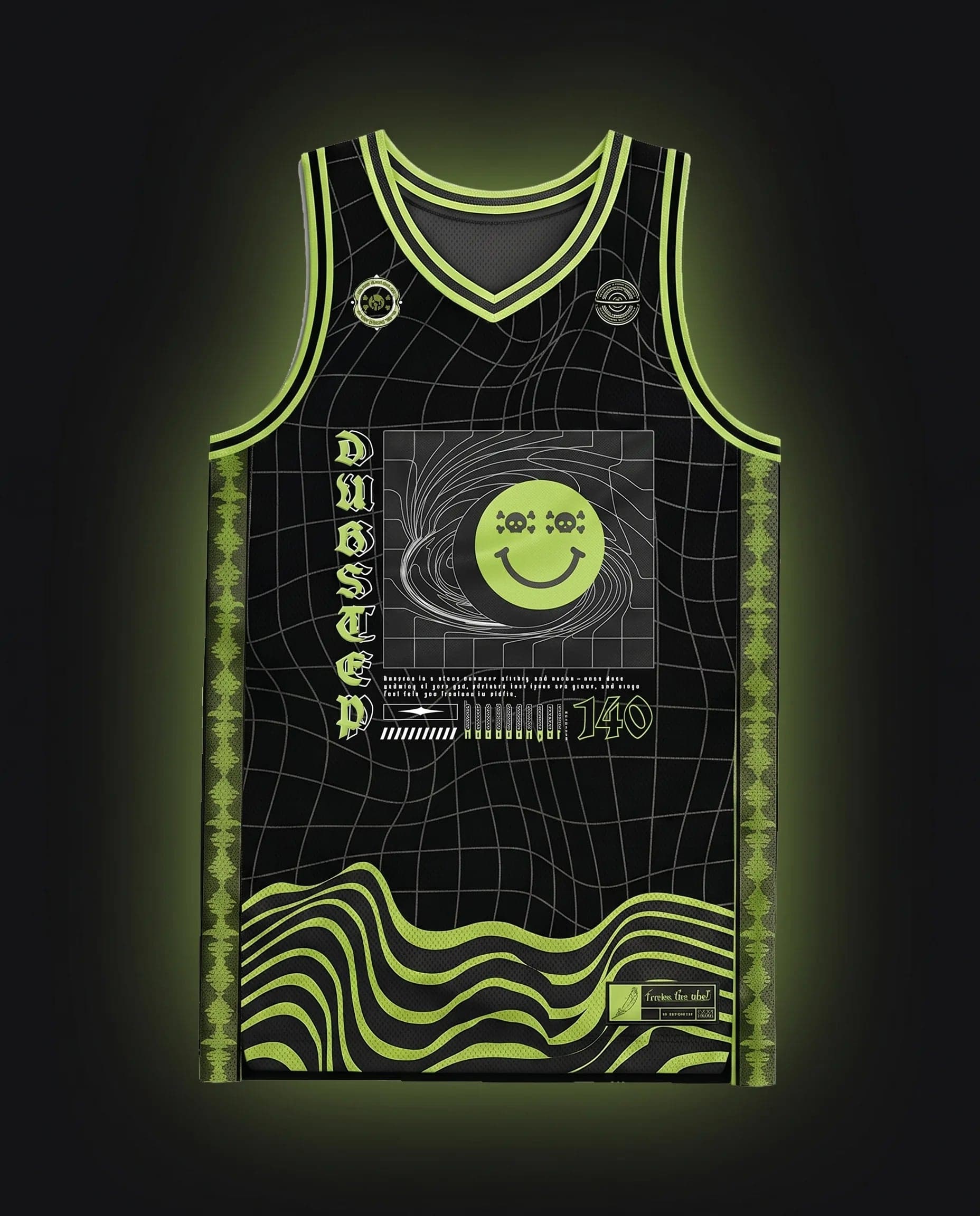 Dubstep Basketball Jersey