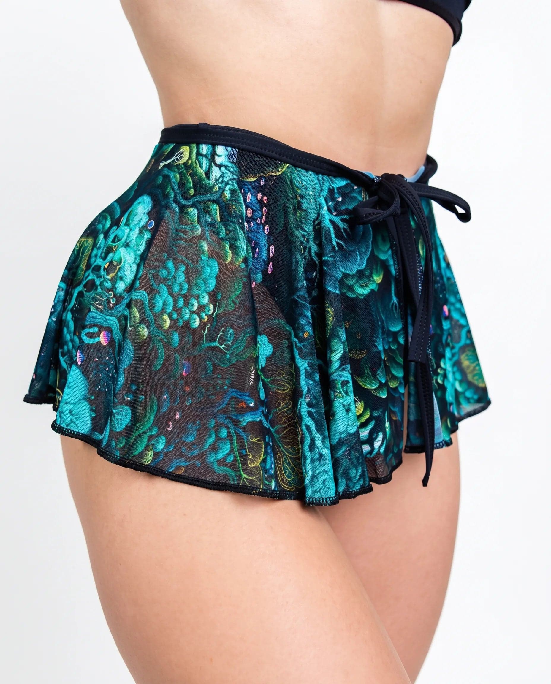 Faewood Mesh Swirl Skirt