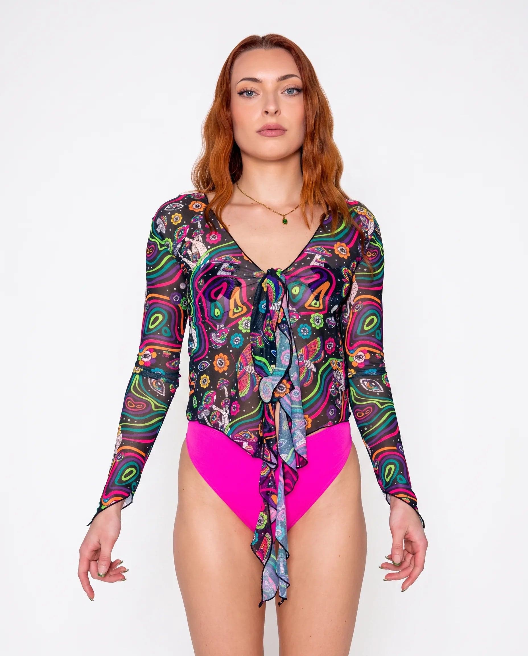 Awaken Sea Fairy Tie Top