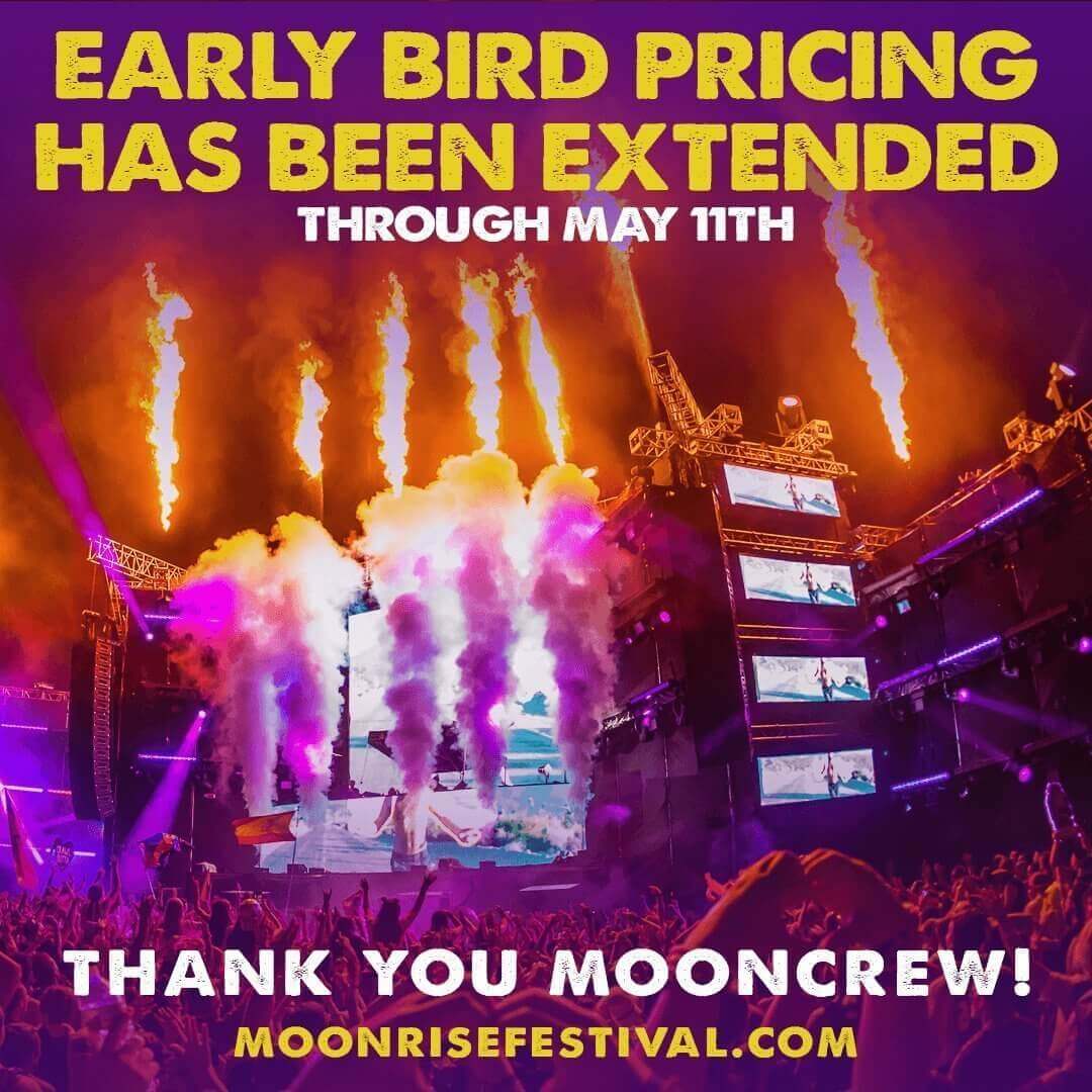 Moonrise Festival 2019 - Early Bird Pricing Extention (LIMITED TIME ONLY!!) Rave Blog