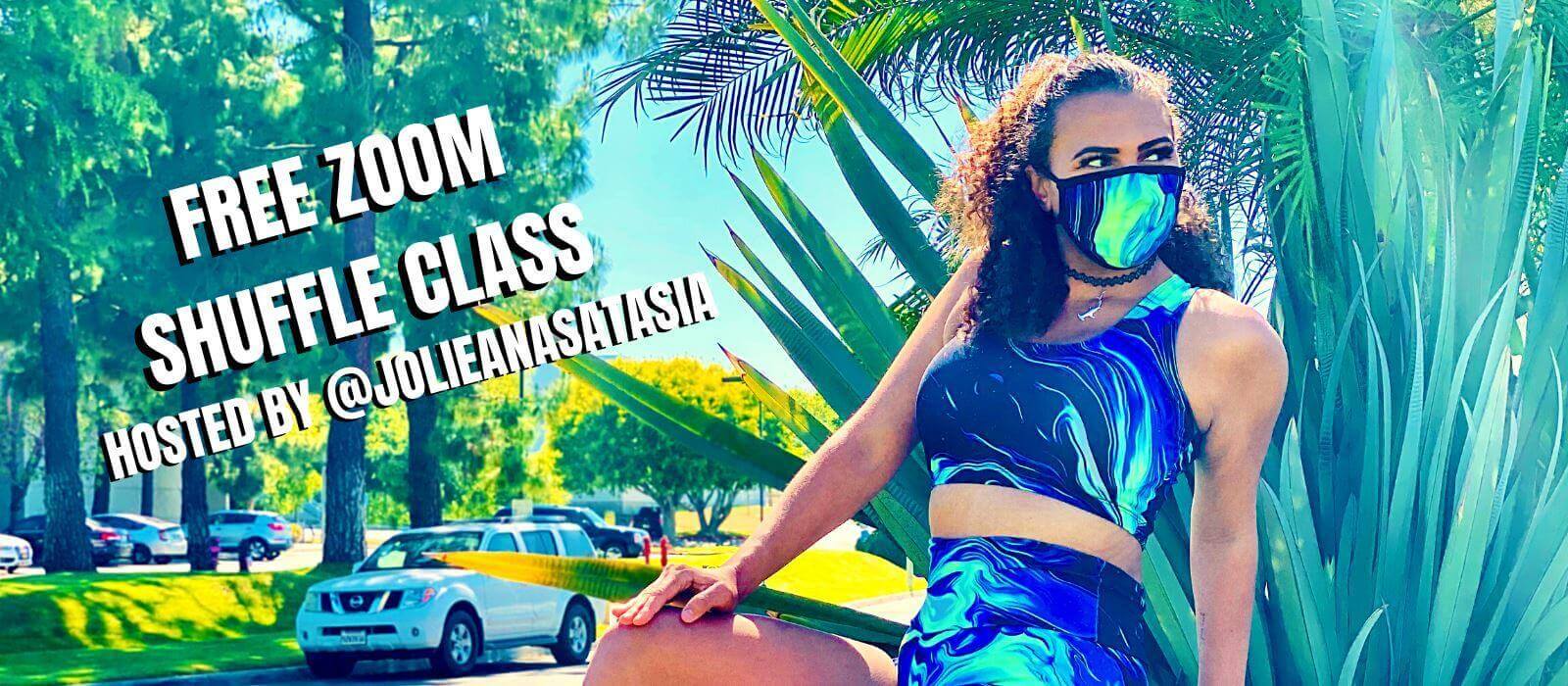 Zoom Shuffle Class Hosted by Jolie Anastasia Rave Blog
