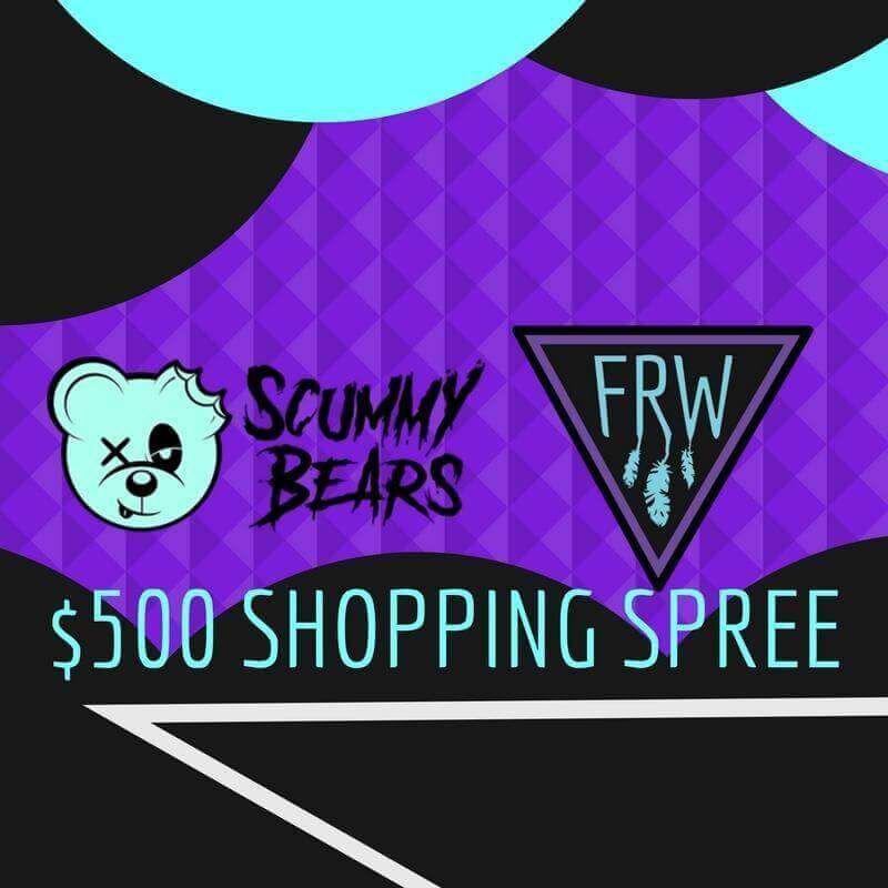 $500 Shopping Spree From Scummy Bears + FRW! Rave Blog