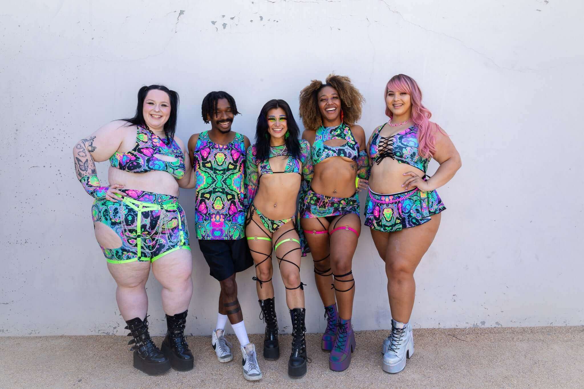 Style Inspo Series- Prismatic Spectrum Rave Blog