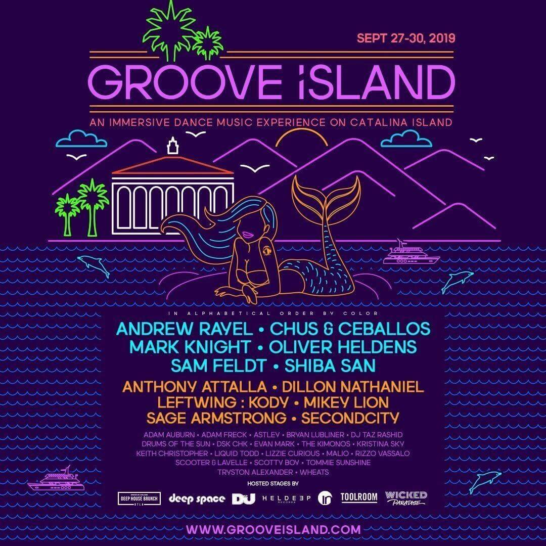 Groove Island 2019 Lineup Announcement!! Rave Blog