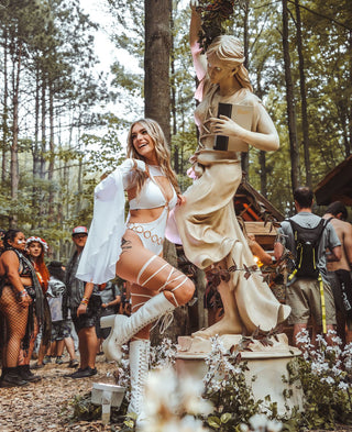 Celebrating Creativity: Where Art and Music Converge at Festivals - Freedom Rave Wear
