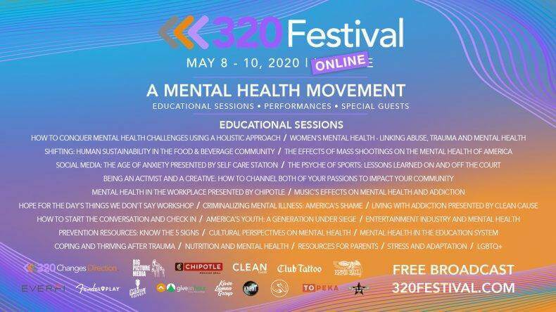 320 Festival: An Online Rock Music and Mindfulness Festival Rave Blog