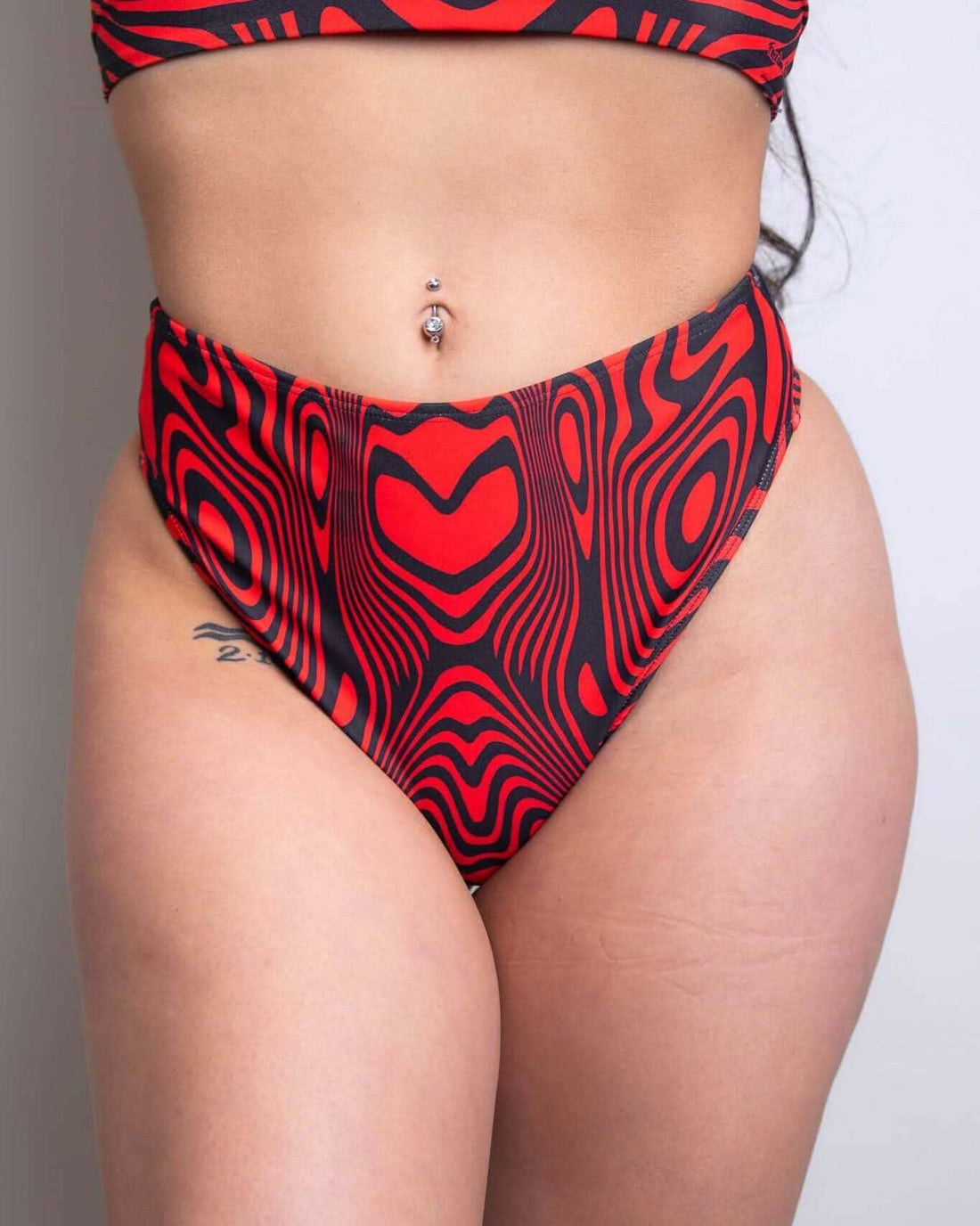 Red Void High Waisted Thong — What the EDC VIP Experience is Really Like (Review) - Emma Kapotes — Freedom Rave Wear