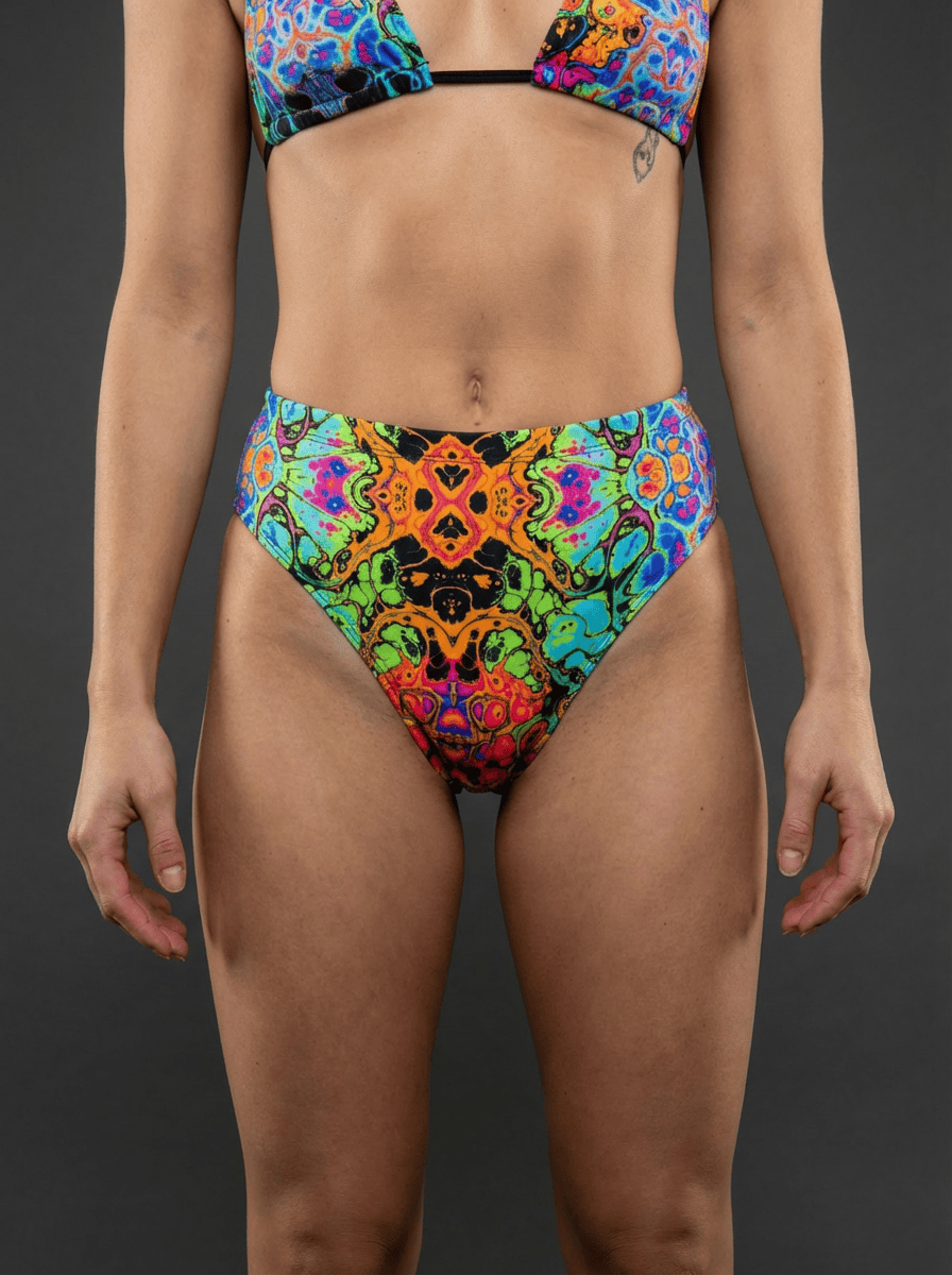 Lucidity High Waisted Brazilian Bottoms