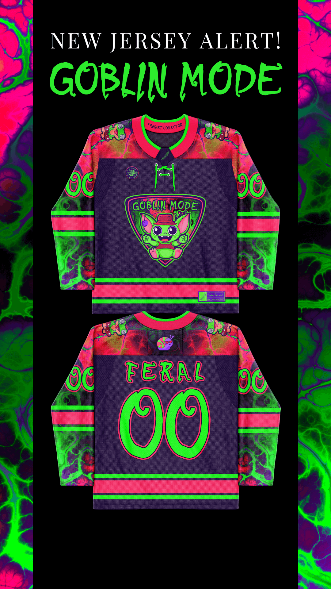 Goblin Mode Hockey Jersey