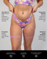 Duckies High High Strappy Bottoms