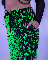 OG Batty 50/50 Lucy Pants - UV Green