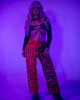 Red Batty 50/50 Lucy Pants - UV Red