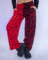 Red Batty 50/50 Lucy Pants - UV Red