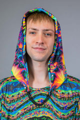 Chase Face Assassin Hood Freedom Rave Wear Color: Rainbow