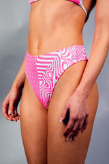Electricity High Waisted Thong Freedom Rave Wear Size: X-Small