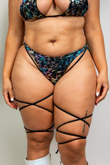 Galactica High Hip Strappy Bottoms FRW New Size: X-Small