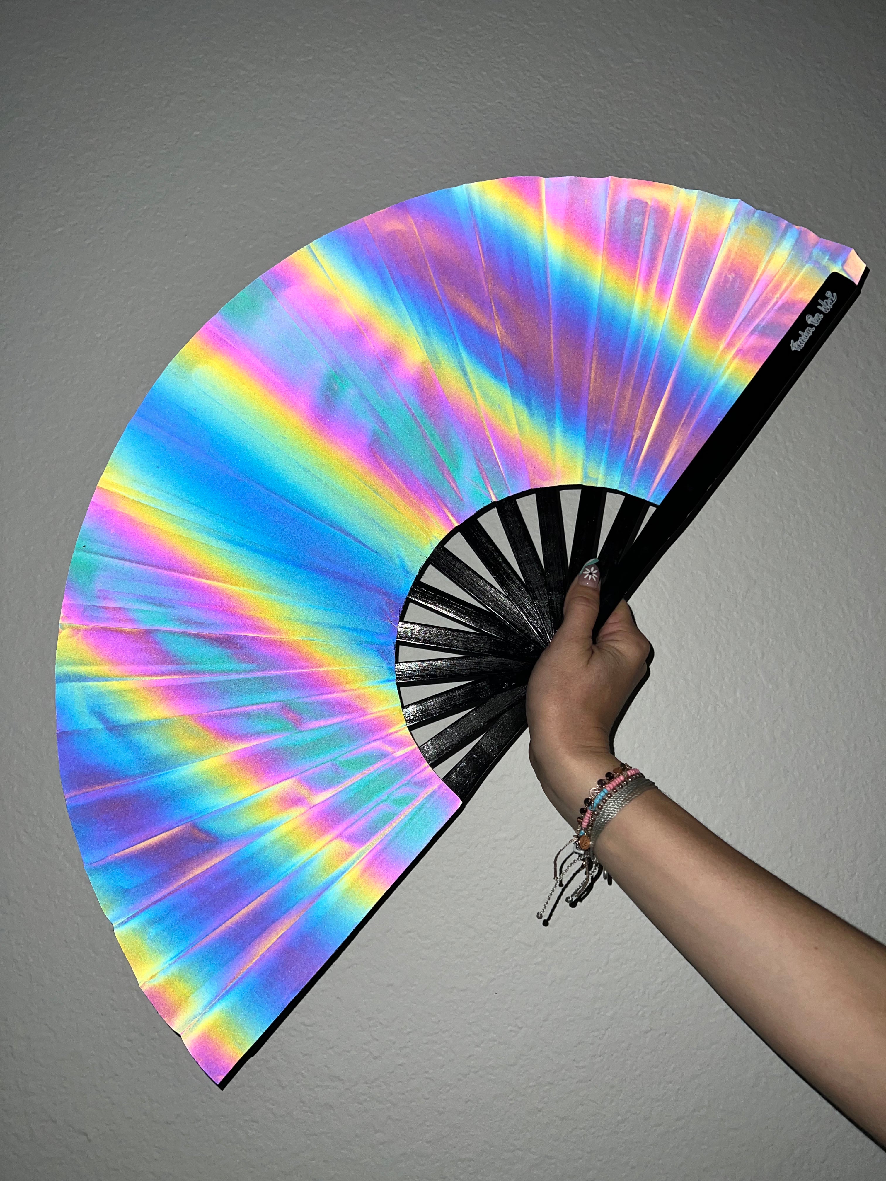 FRW Rainbow Reflective Fan