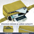 Fanny Pack (3 Pocket) with spacious design, large capacity, and 3 card slots, perfect for rave outfits and daily use.