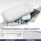 Fanny Pack (1 Pocket) featuring spacious design, large capacity, waterproof material and back pocket for convenience.