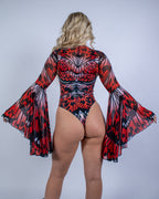 Lacewing Mesh Bell Sleeves