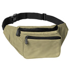 Fanny Pack (Solids) in olive green with multiple pockets, perfect for rave outfits and everyday use.