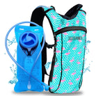 Hydration Pack Backpack (Small) with 2L BPA free hydration bladder for comfortable carrying during activities.