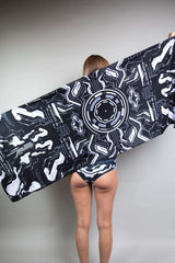 Mechanoid Reversible Festival Scarf Freedom Rave Wear Size: One Size