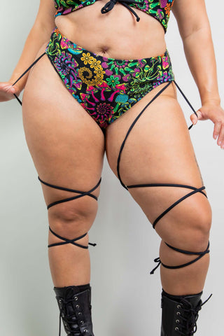 PsyBloom Strappy High Waisted Thong
