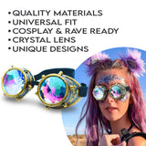Steampunk Goggles and Kaleidoscope Glasses