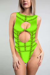 Stitched Keyhole Bodysuit