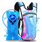 Hydration Pack Backpack (Small) with 2L bladder, lightweight, perfect for kids and rave outfits.