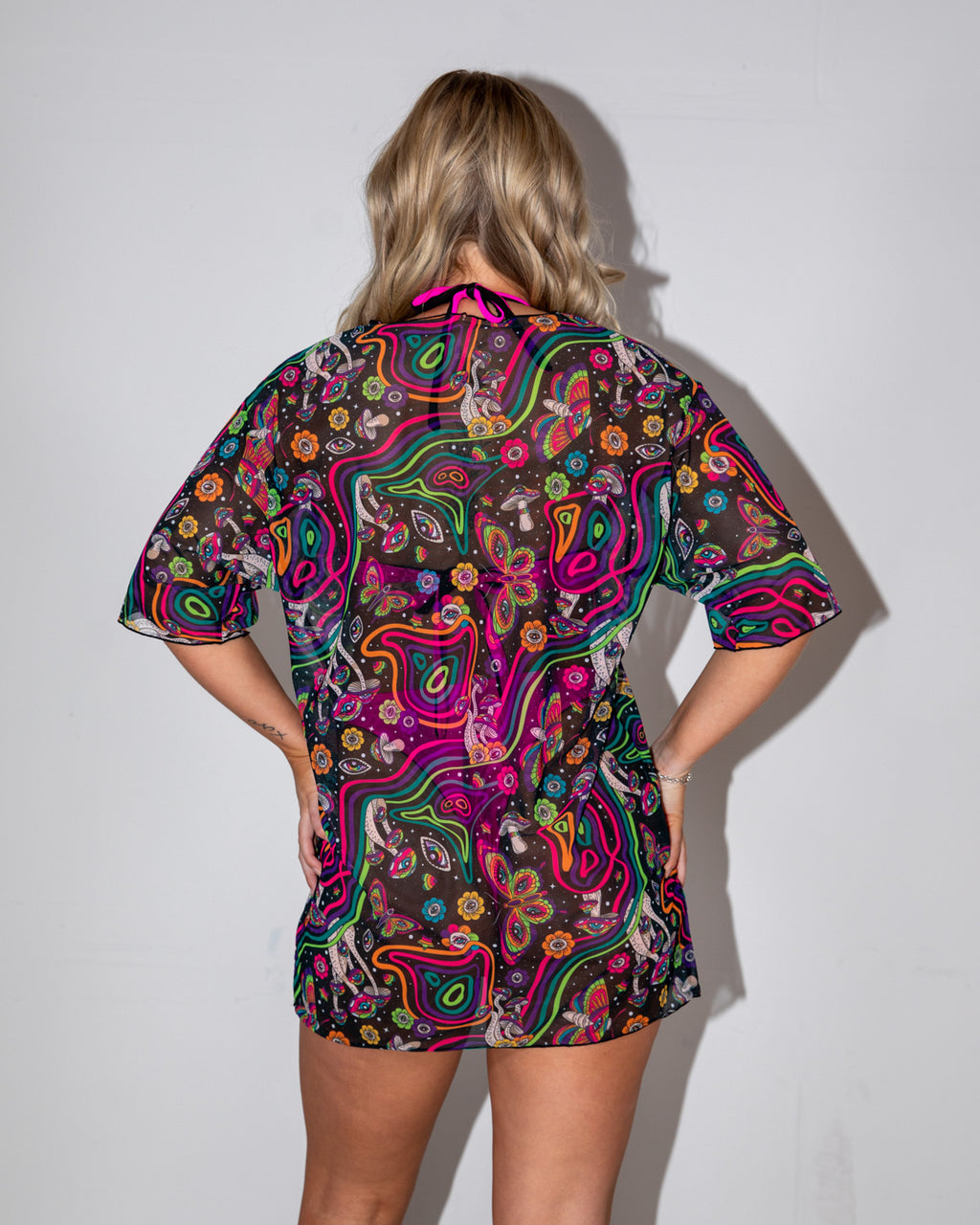 Awaken Mesh Oversized Tee