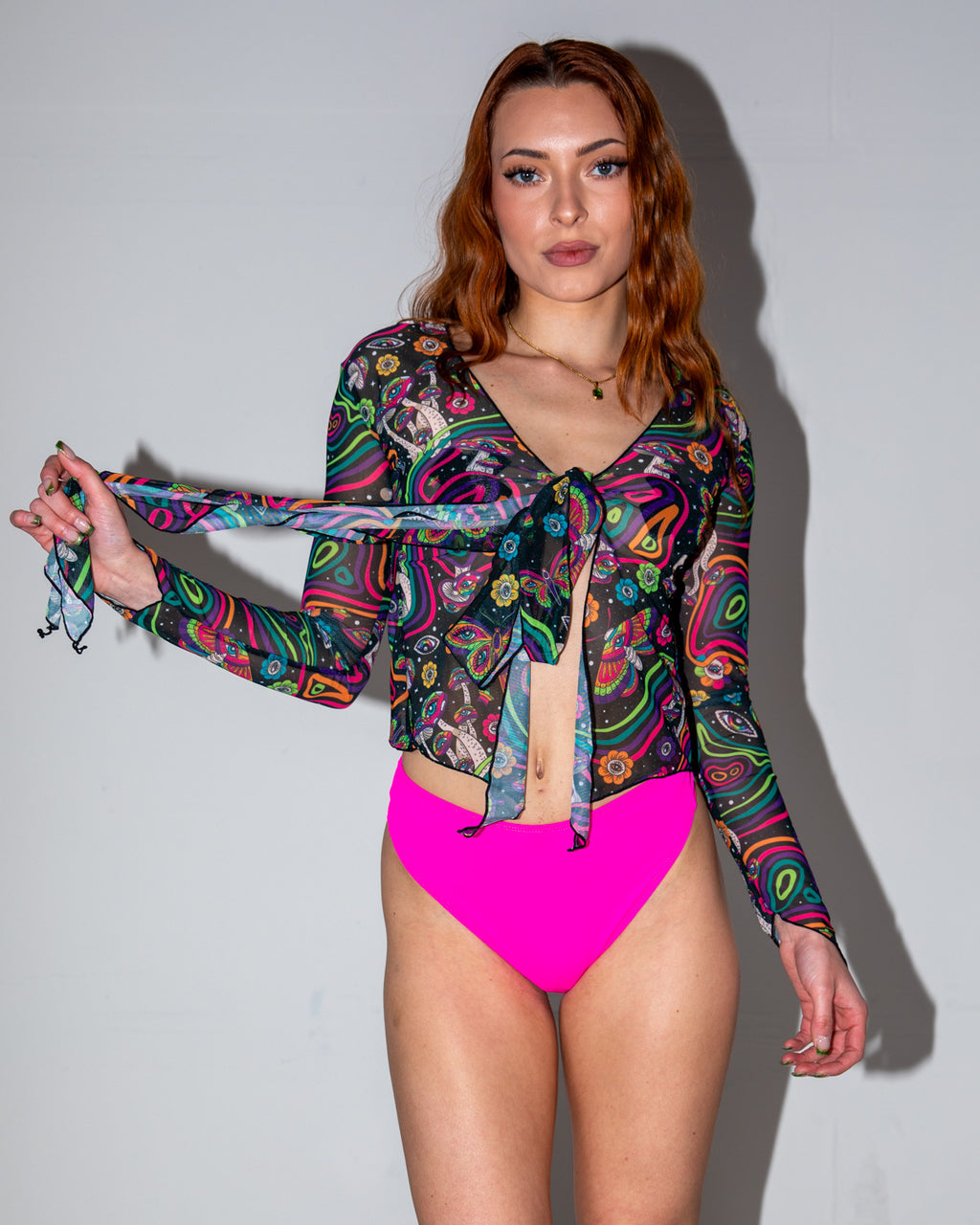 Awaken Sea Fairy Tie Top