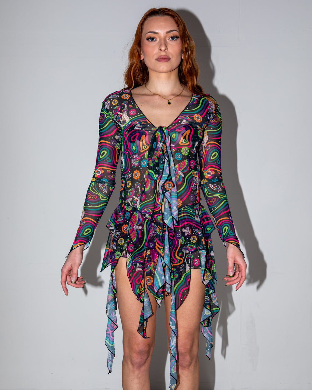 Awaken Sea Fairy Tie Top