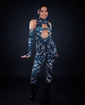 BLVDE Cold Shoulder Jumpsuit - rave bodysuit - styling view 10 - festival fashion