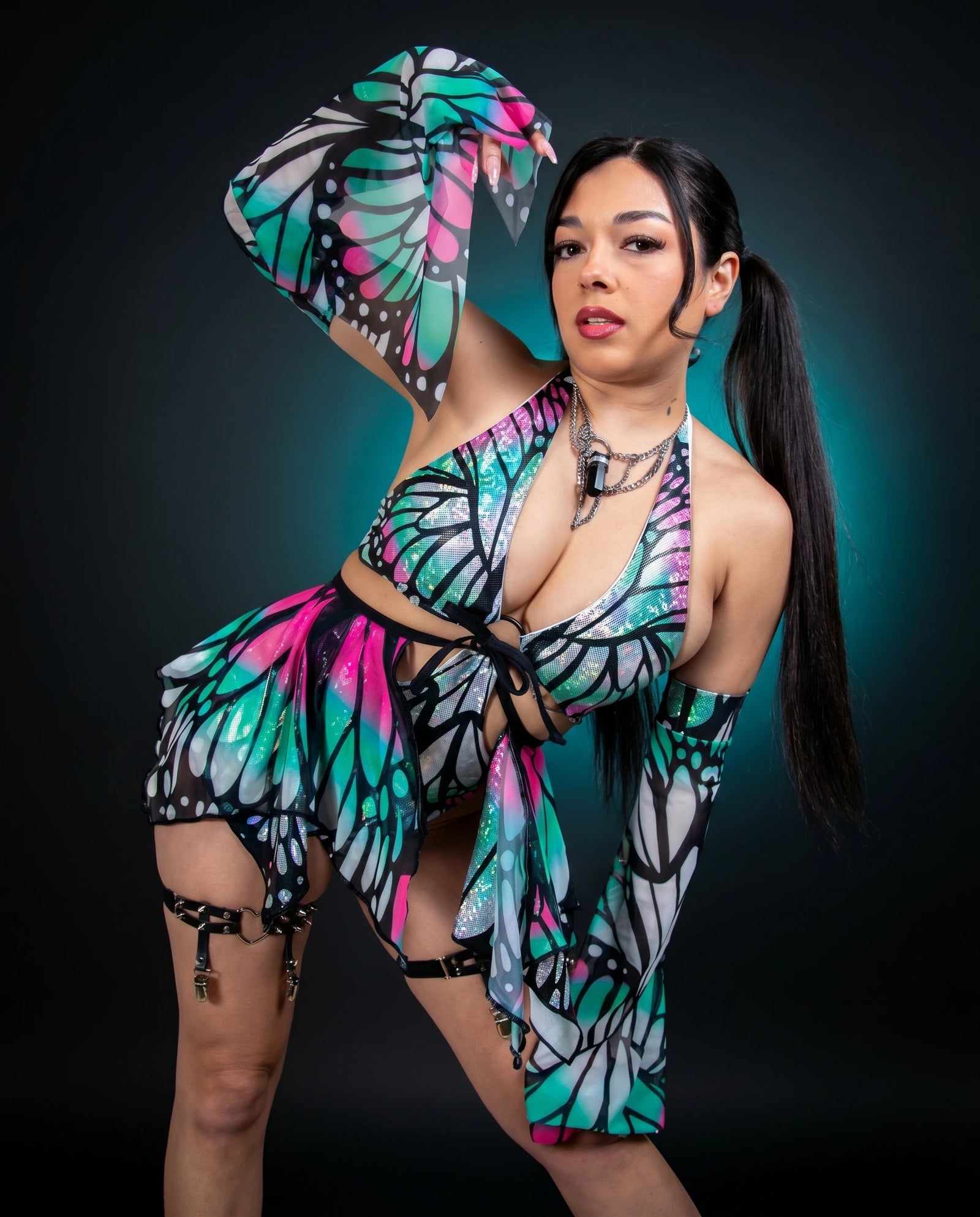 Holographic & Sparkle Collection — Freedom Rave Wear collection card