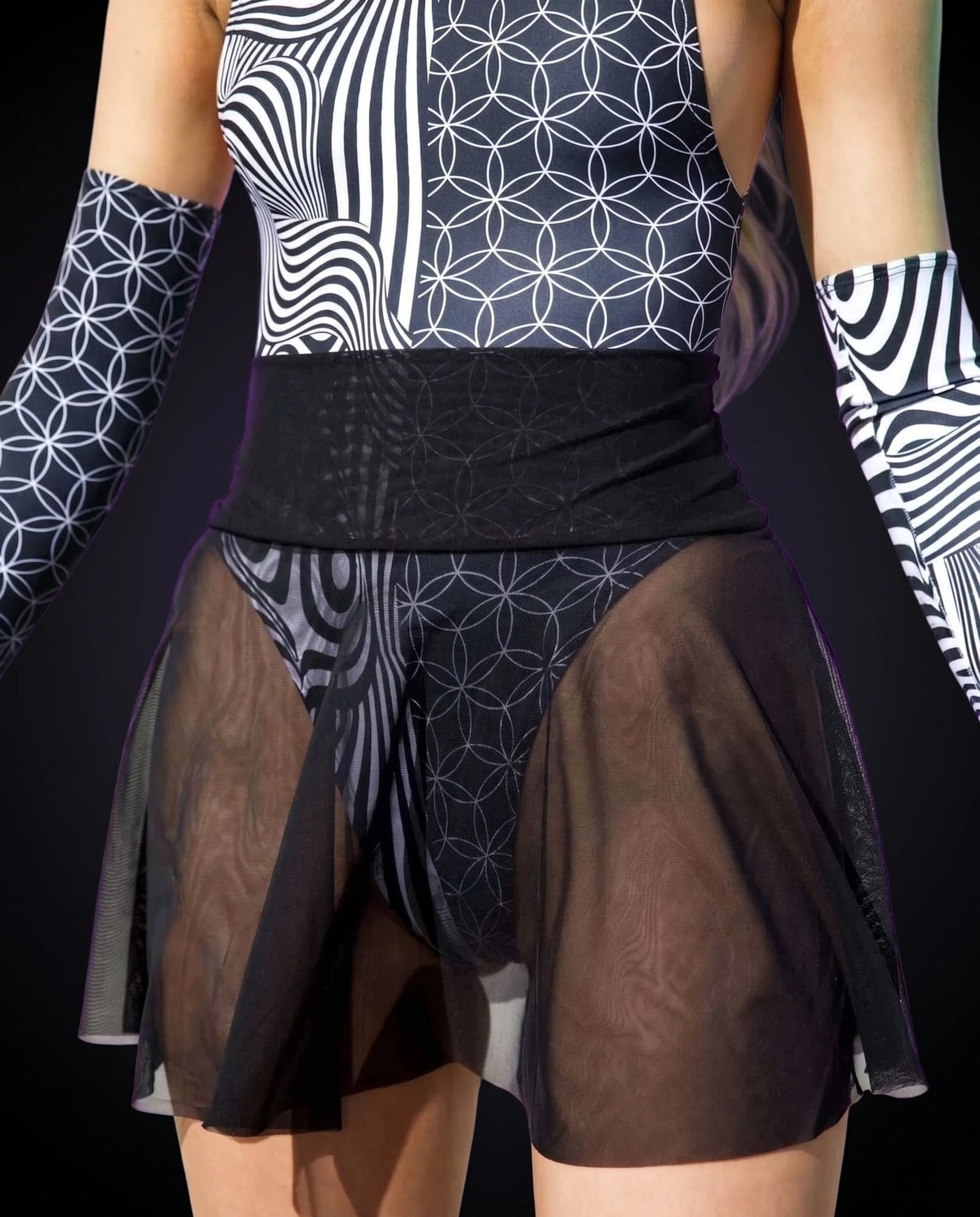 Mesh & Sheer Collection — Freedom Rave Wear collection card