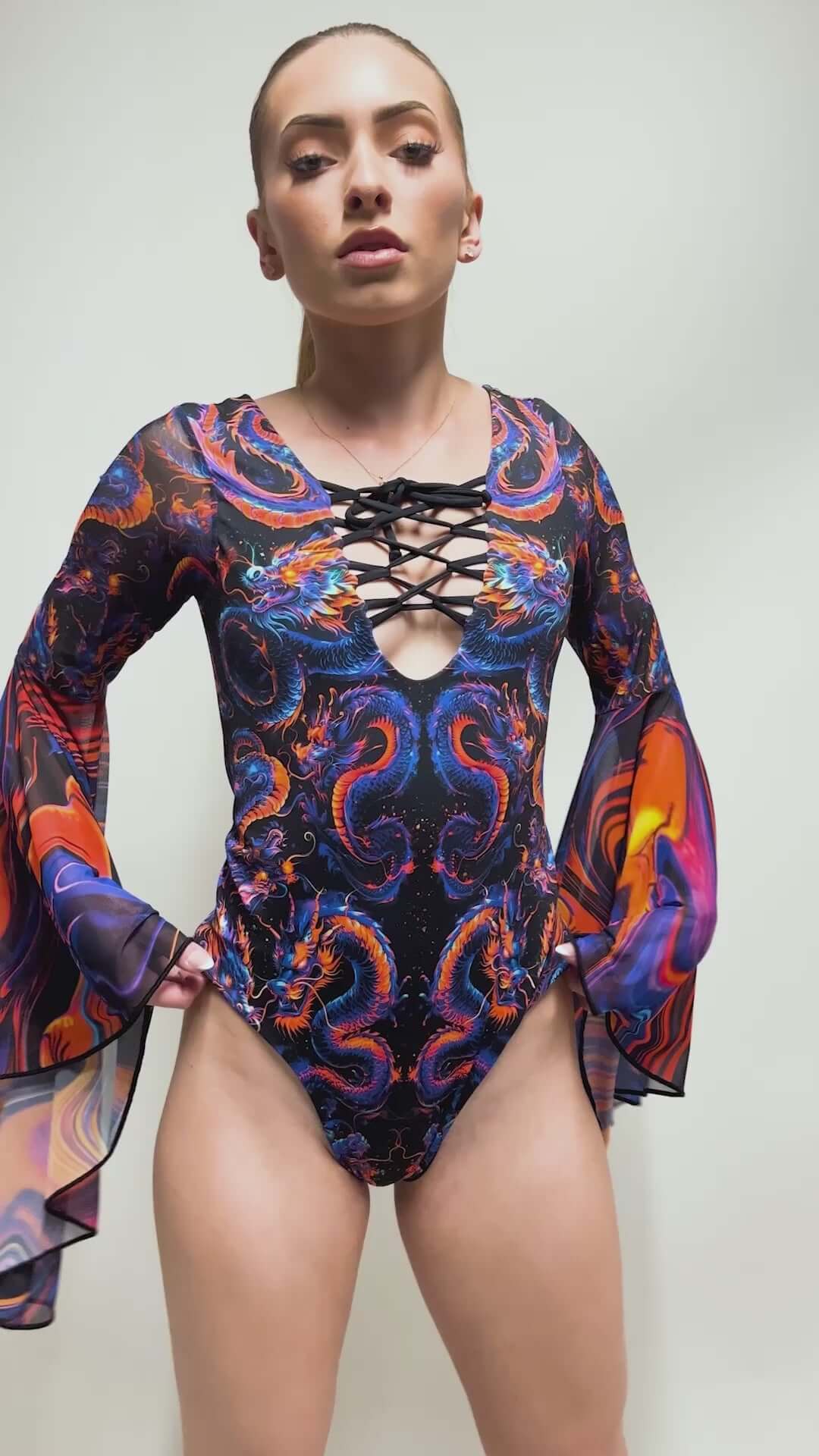 ShadowFlame Goddess Bodysuit FRW New Size: Small