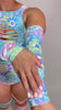 Retro Bloom Slit Arm Sleeves FRW New Size: X-Small