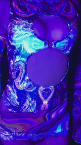ShadowFlame Keyhole Bodysuit FRW New Size: Large
