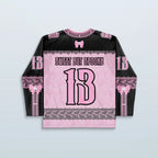 Boo Hockey Jersey - Limited Editon with lace details and spooky graphics, perfect for rave outfits.