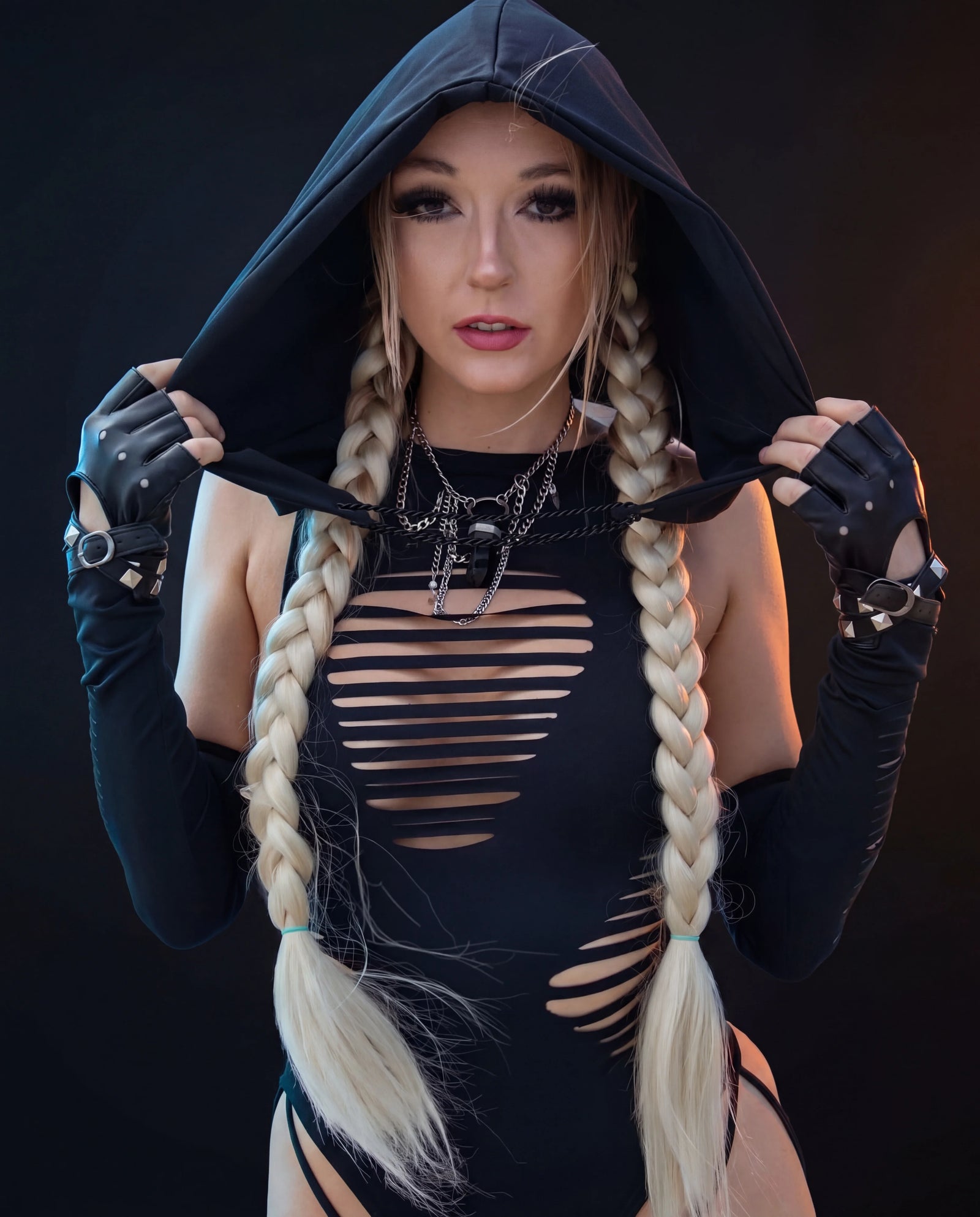 Rave Hoods & Assassin Hoods — Freedom Rave Wear collection card