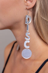 Disco Acrylic Earrings - Freedom Rave Wear - Earrings
