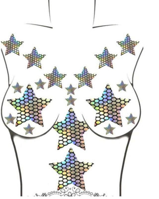 Disco Bling Starry Nights Nipple Sticker Top